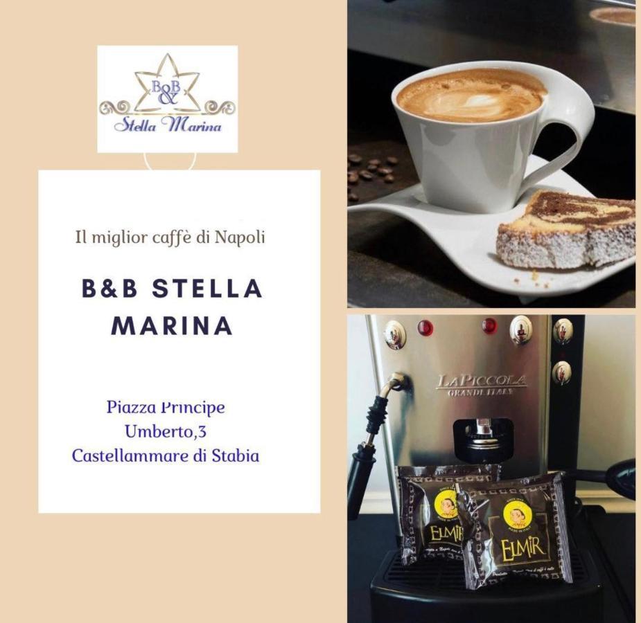 לינה וארוחת בוקר קסטלמרה די סטביה Stella Marina Stabia מראה חיצוני תמונה